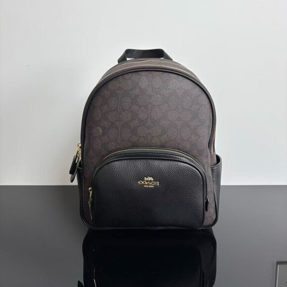 Coach Women's Leather Backpack Dimensions: 27 x 36 x 13 - Picture 1 of 9